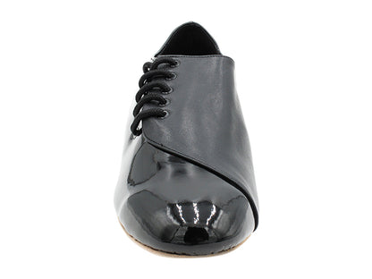 VFTango 2519 Split Sole Black Patent &amp; Black Leather with Men 1" Standard Heel (2002) in the photo