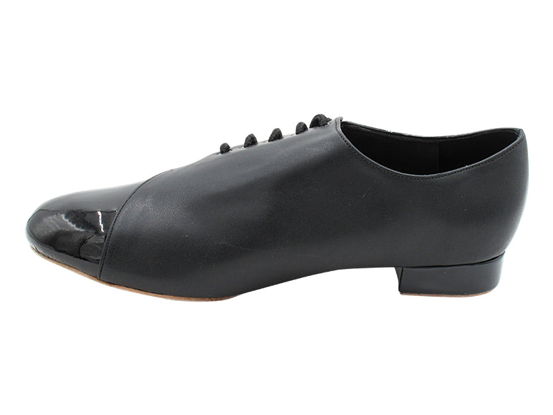VFTango 2519 Split Sole Black Patent &amp; Black Leather with Men 1" Standard Heel (2002) in the photo