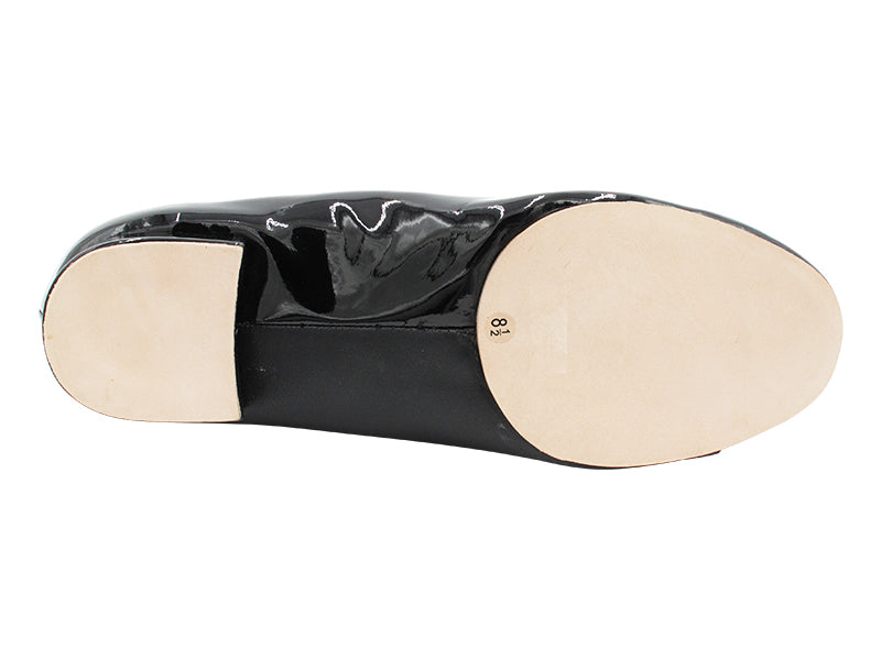 VFTango 2519 Split Sole Black Patent &amp; Black Leather with Men 1" Standard Heel (2002) in the photo