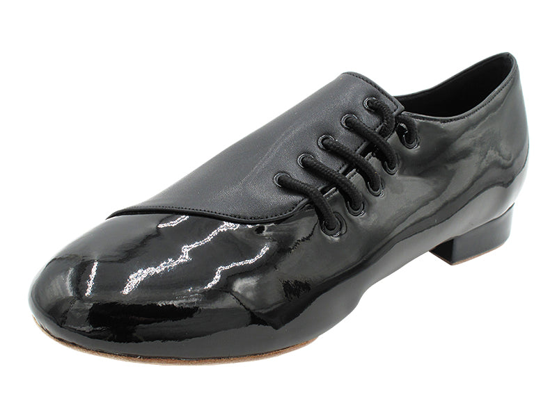 VFTango 2519 Split Sole Black Patent &amp; Black Leather with Men 1" Standard Heel (2002) in the photo