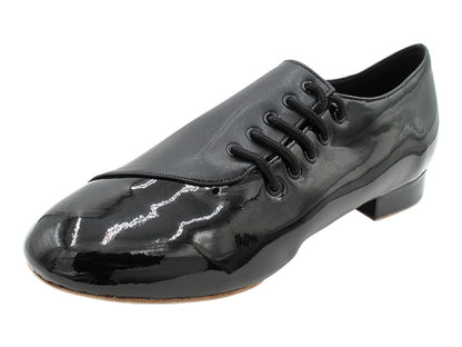 VFTango 2519 Split Sole Black Patent &amp; Black Leather with Men 1" Standard Heel (2002) in the photo