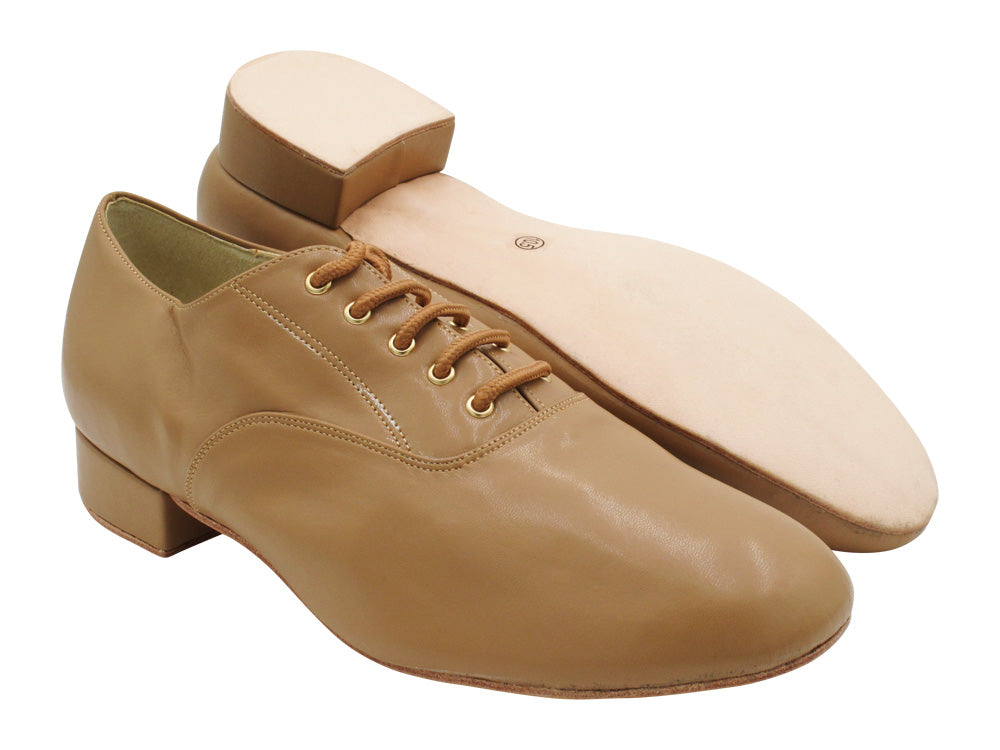 VFTango 3505 Beige Brown Leather with Men 1" Standard Heel (2002) in the photo