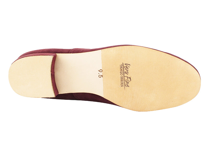 VFTango 3505 Burgundy Lamb Suede Leather with Men 1" Standard Heel (2002) in the photo