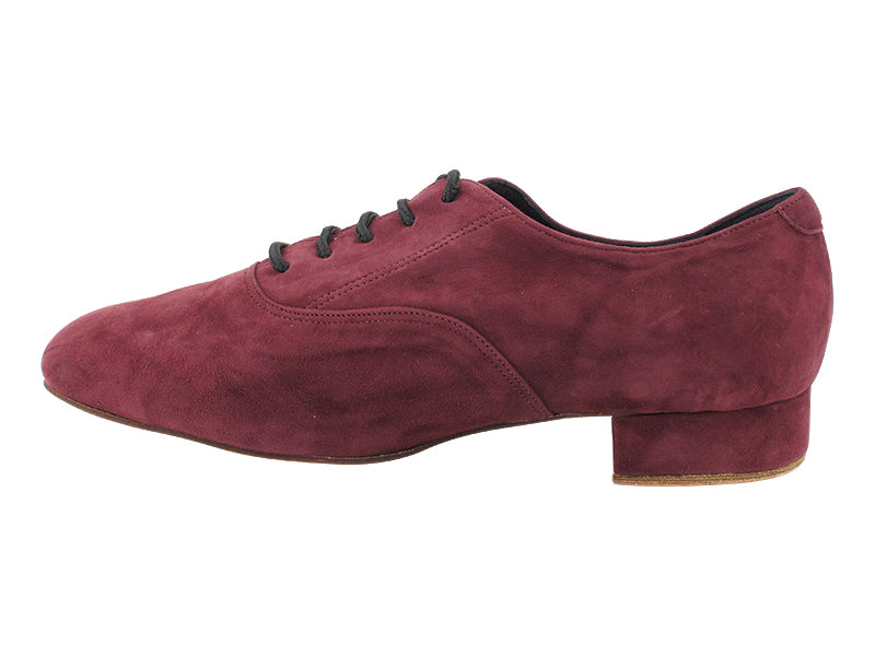 VFTango 3505 Burgundy Lamb Suede Leather with Men 1&quot; Standard Heel (2002) in the photo