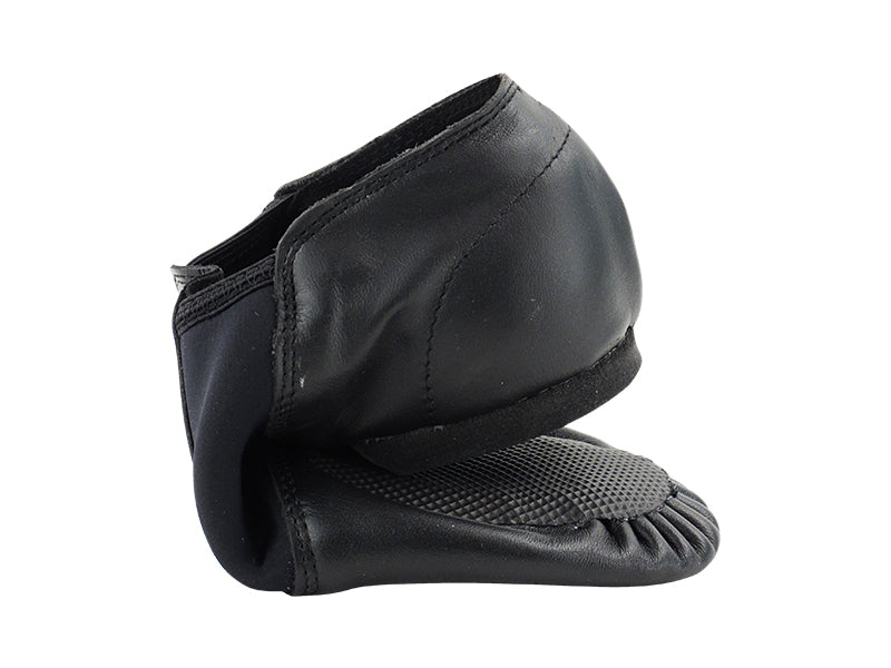 VFJazz02 Split Black Leather with 0.25 inch EVA Heel
