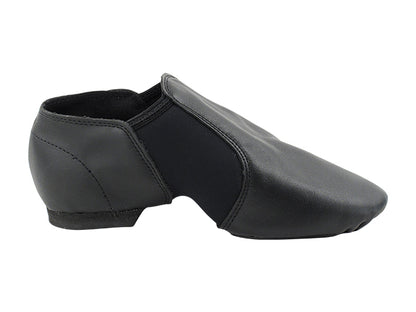 VFJazz02 Split Black Leather with 0.25 inch EVA Heel