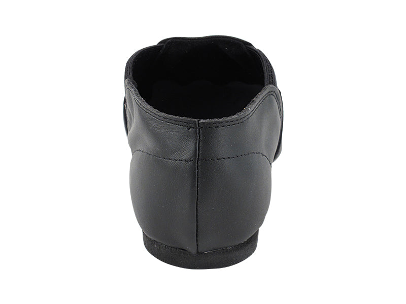 VFJazz02 Split Black Leather with 0.25 inch EVA Heel