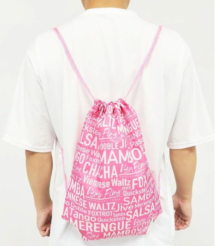 Drawstring Backpack - Pink