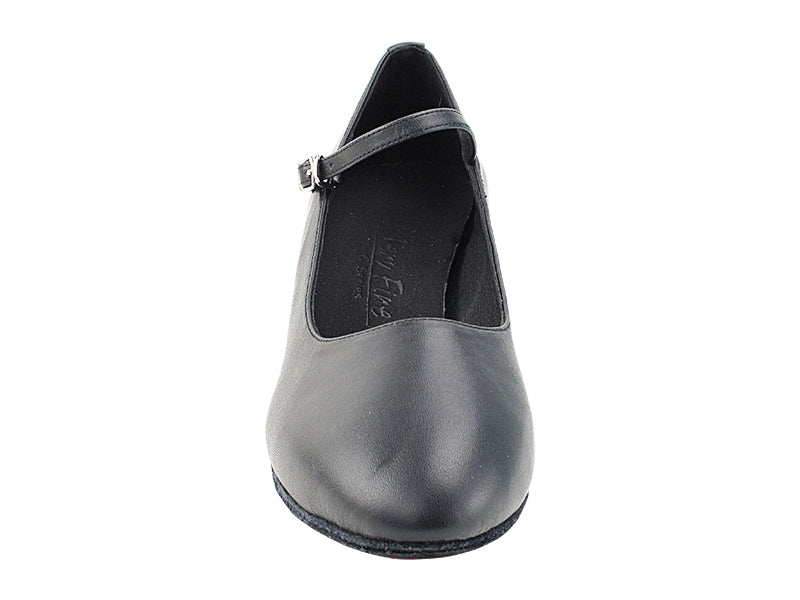 C1682DB Black Leather with 1.6" medium heel (NJ) in the photo