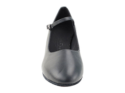 C1682DB Black Leather with 1.6" medium heel (NJ) in the photo