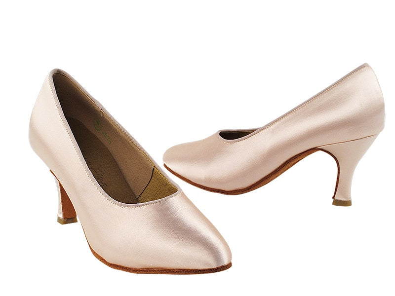 C6901 Flesh Satin with 2.75" heel in the photo