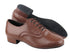 C919101 Dark Tan Leather with 1" Standard heel in the photo