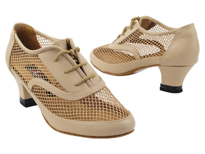 CD1108 Tan Leather with 2 INCH MEDIUM HEEL (3G09) in the photo