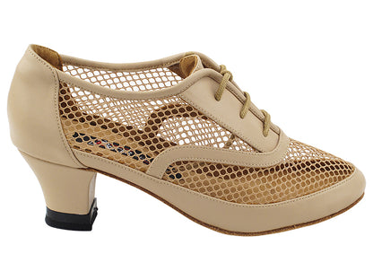 CD1108 Tan Leather with 2 INCH MEDIUM HEEL (3G09) in the photo