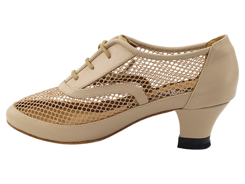 CD1108 Tan Leather with 2 INCH MEDIUM HEEL (3G09) in the photo