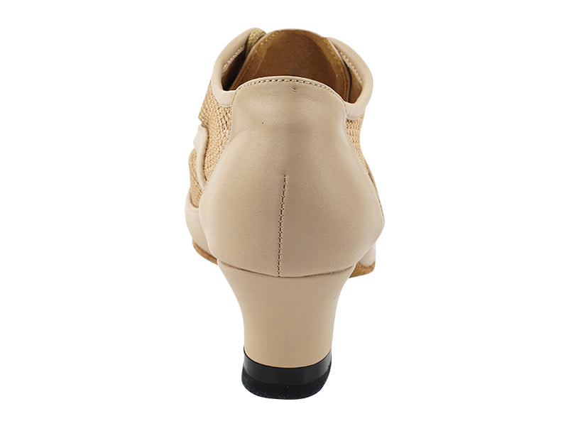 CD1108 Tan Leather with 2 INCH MEDIUM HEEL (3G09) in the photo