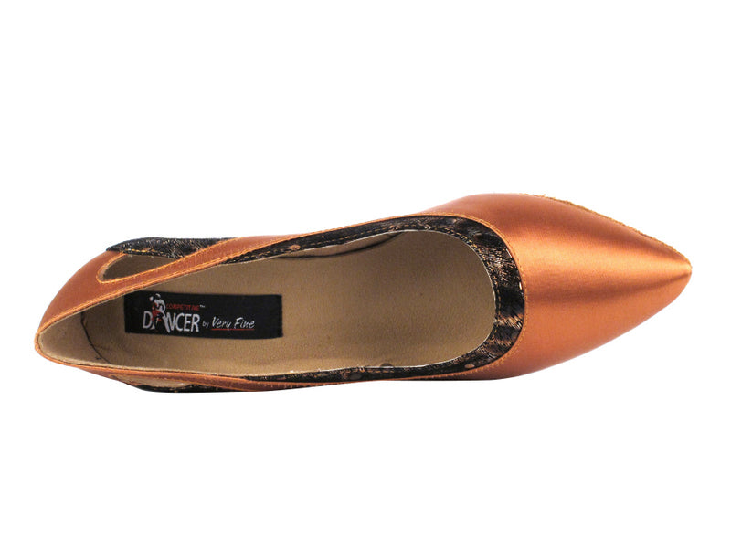 CD5505 Dark Tan Satin