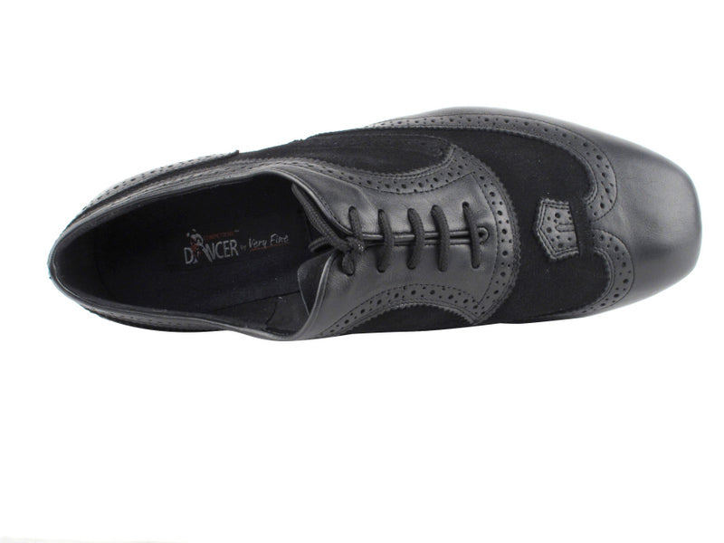 CD9002B Black Leather &amp; Suede 