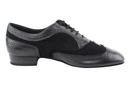CD9002B Black Leather &amp; Suede 