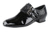 CD9006B Black Patent with 1" standard heel