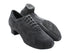 CD9320 Black Oxford Nubuck with 1.5" Latin heel in the photo