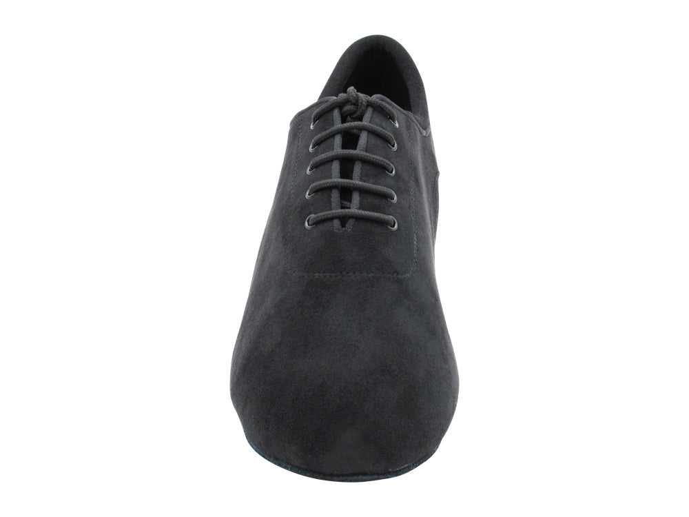 CD9320 Black Oxford Nubuck with 1.5" Latin heel in the photo