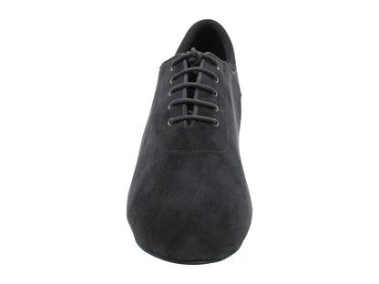 CD9320 Black Oxford Nubuck with 1.5" Latin heel in the photo