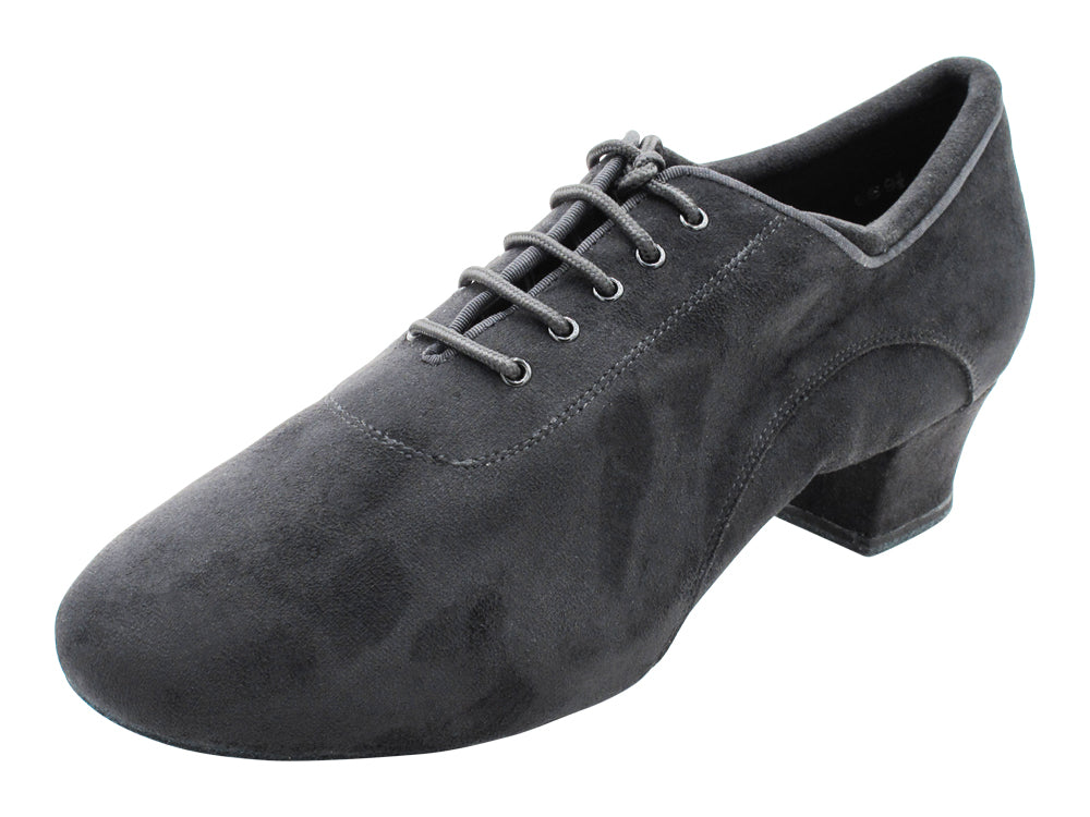 CD9320 Black Oxford Nubuck with 1.5" Latin heel in the photo