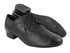 PP302 Black Leather with 1" Standard Heel in the photo