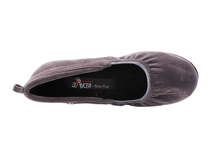 ProComfort20 Grey Velvet with flat EVA heel in the photo
