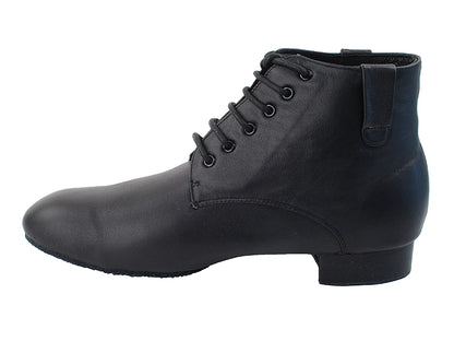 RCCL9001NZ Black Leather (non-zipper version) with 1" heel in the photo