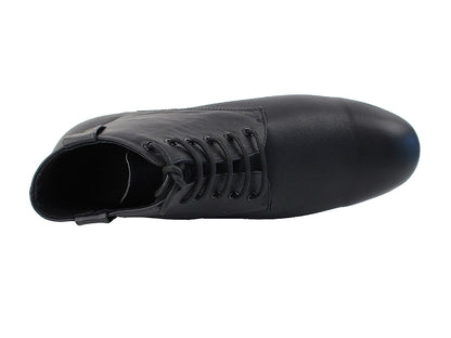 RCCL9001NZ Black Leather (non-zipper version) with 1" heel in the photo