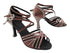 S1006CC 82 Coffee Brown Satin with 3" Flare Heel (YQG) in the photo