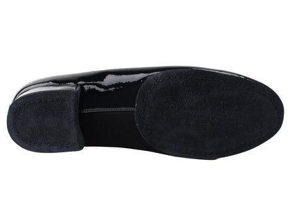 S2519 Split Sole Black Nubuck &amp; Black Patent