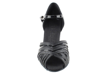 SERA1388 Black &amp; Black Patent