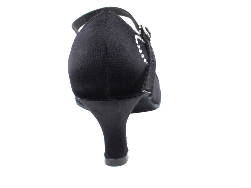 SERA1397 Black Satin