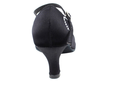SERA1397 Black Satin