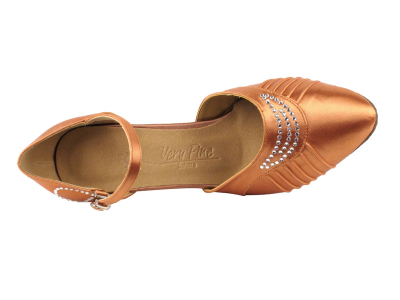 SERA1397 Tan Satin