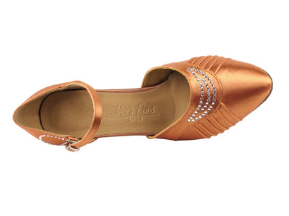 SERA1397 Tan Satin