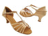 SERA1693 Flesh Satin & Beads with 2.5" Heel (2040) in the photo