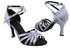 SERA2613 Grey Satin with 3" heel in the photo