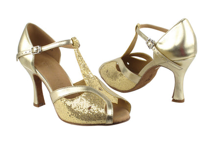 SERA2800 Gold Scale &amp; Light Gold with 3&quot; heel in the photo