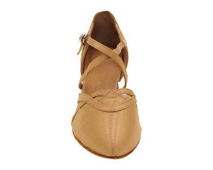 SERA3630X Brown Satin with 2.5" Heel (2040) in the photo