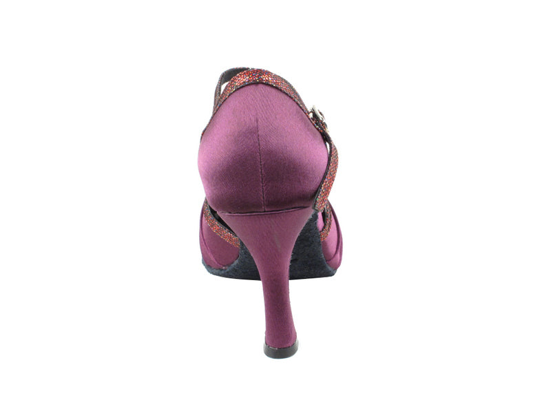 SERA3830 Purple Satin &amp; Purple Scale Trim