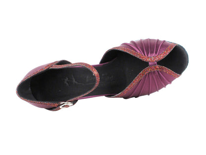 SERA3830 Purple Satin &amp; Purple Scale Trim