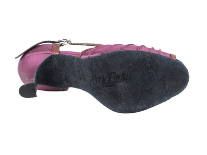 SERA3830 Purple Satin &amp; Purple Scale Trim