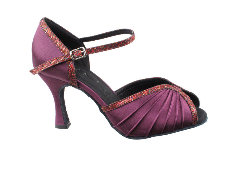 SERA3830 Purple Satin &amp; Purple Scale Trim