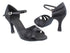 SERA3840 Black Satin with  3" Heel (5059) in the photo