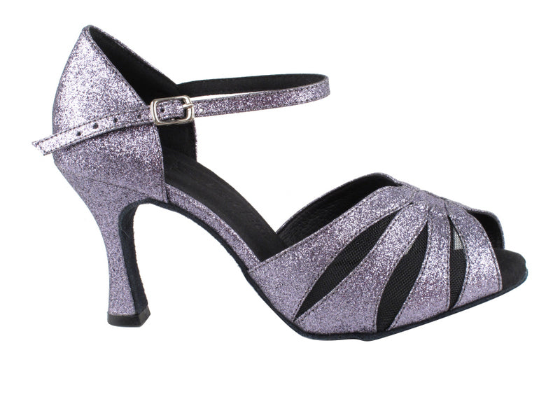 SERA3850 Gris Stardust et maille noire