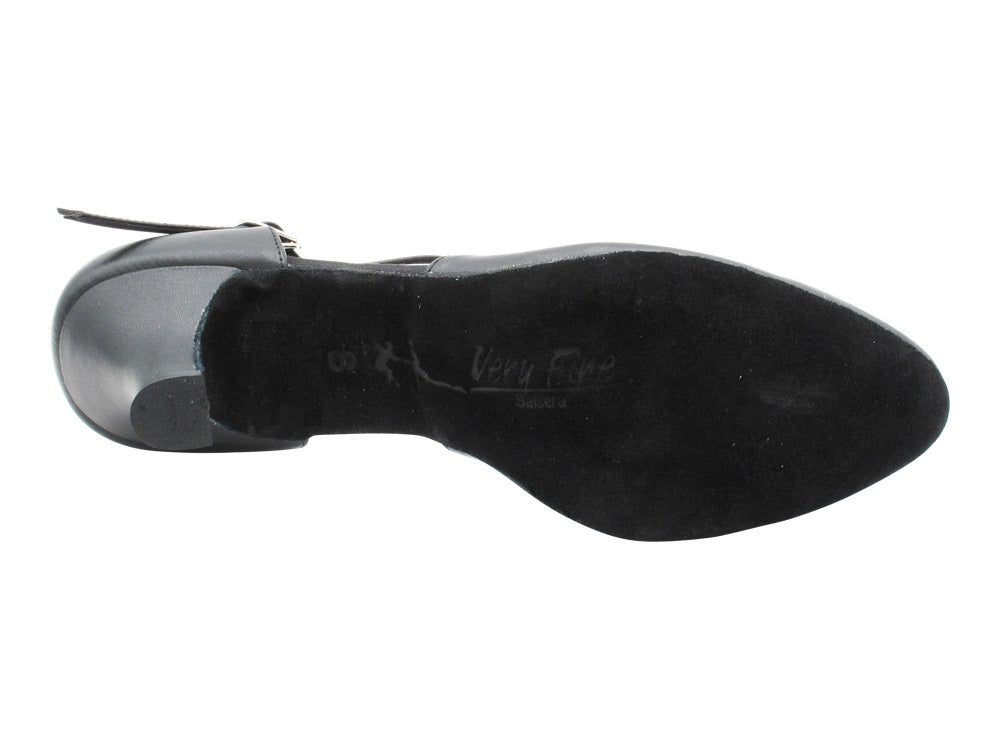 SERA3901 Black Leather with 2.5" Heel (2040) in the photo